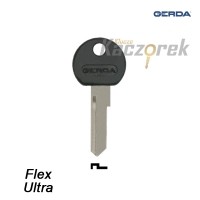 Gerda 048 - klucz surowy - do zabezpieczeń rowerowych nr 3 - Flex / Ultra